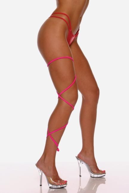 Body Language 315 Leg Tie Up Strings-The Edge OK