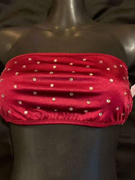 C-072RH Tube Top w/rhinestones