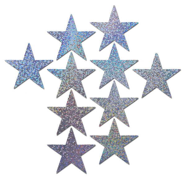 Pastease Premium Pasties mini Reflective Star-The Edge OK