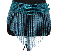 543 Belt Beaded Fringe Skirt
