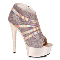 609 Kiki 6" Peep Toe Bootie