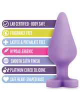 Blush Play With Me Naughtier Candy Heart Fuck Me - Purple