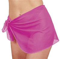 D631 Mesh Wrap Skirt