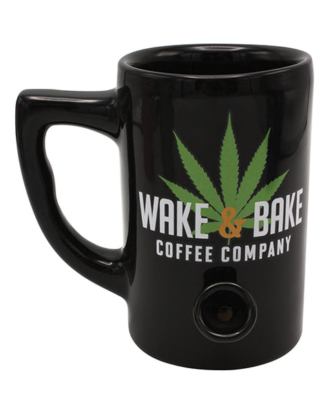 Wake & Bake Coffee Mug - 10 oz Black-The Edge OK
