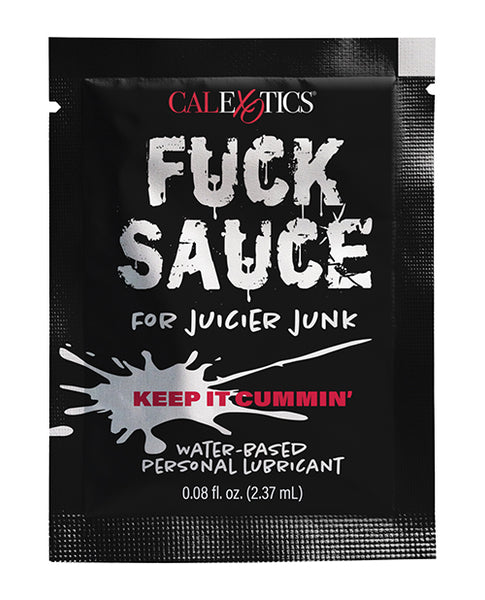 Fuck Sauce Water Based Personal Lubricant Sachet-The Edge OK