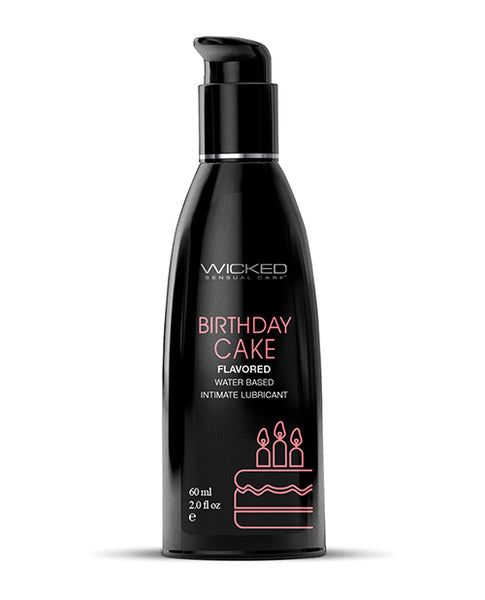 Wicked Sensual Care Water Based Lubricant - 2 oz Birthday Cake-The Edge OK