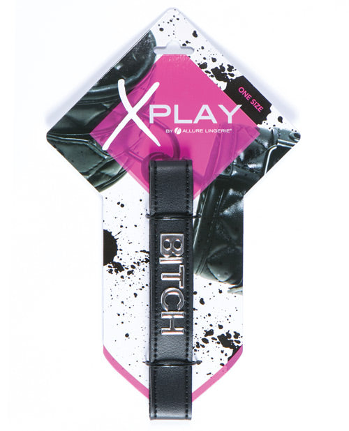 2028 XPlay Talk Dirty to Me Collar - Bitch-The Edge OK