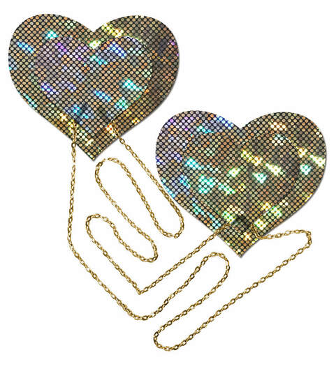 Pastease Premium Pasties Shatter Disco Heart