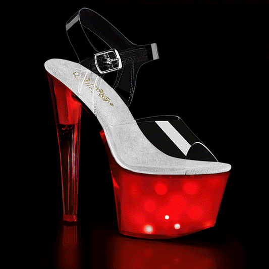 Discolite 708 7" LED Ankle Strap Heel-The Edge OK