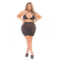 23089X Black Cherry 2 Piece Skirt Set-Red or Black Queen
