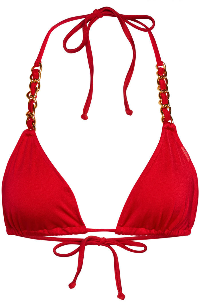 30824 Triangle Bikini Chain Top-The Edge OK