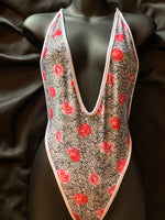 J-1806 Body Con Romper