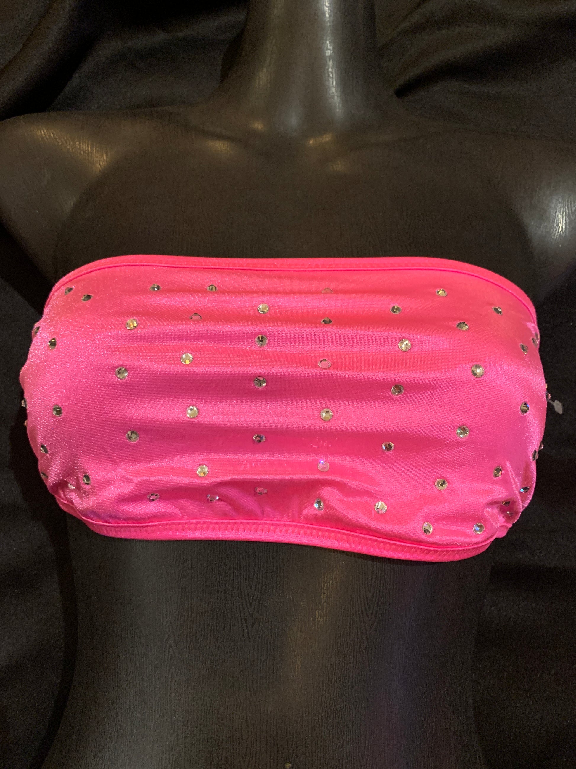C-072RH Tube Top w/rhinestones-The Edge OK
