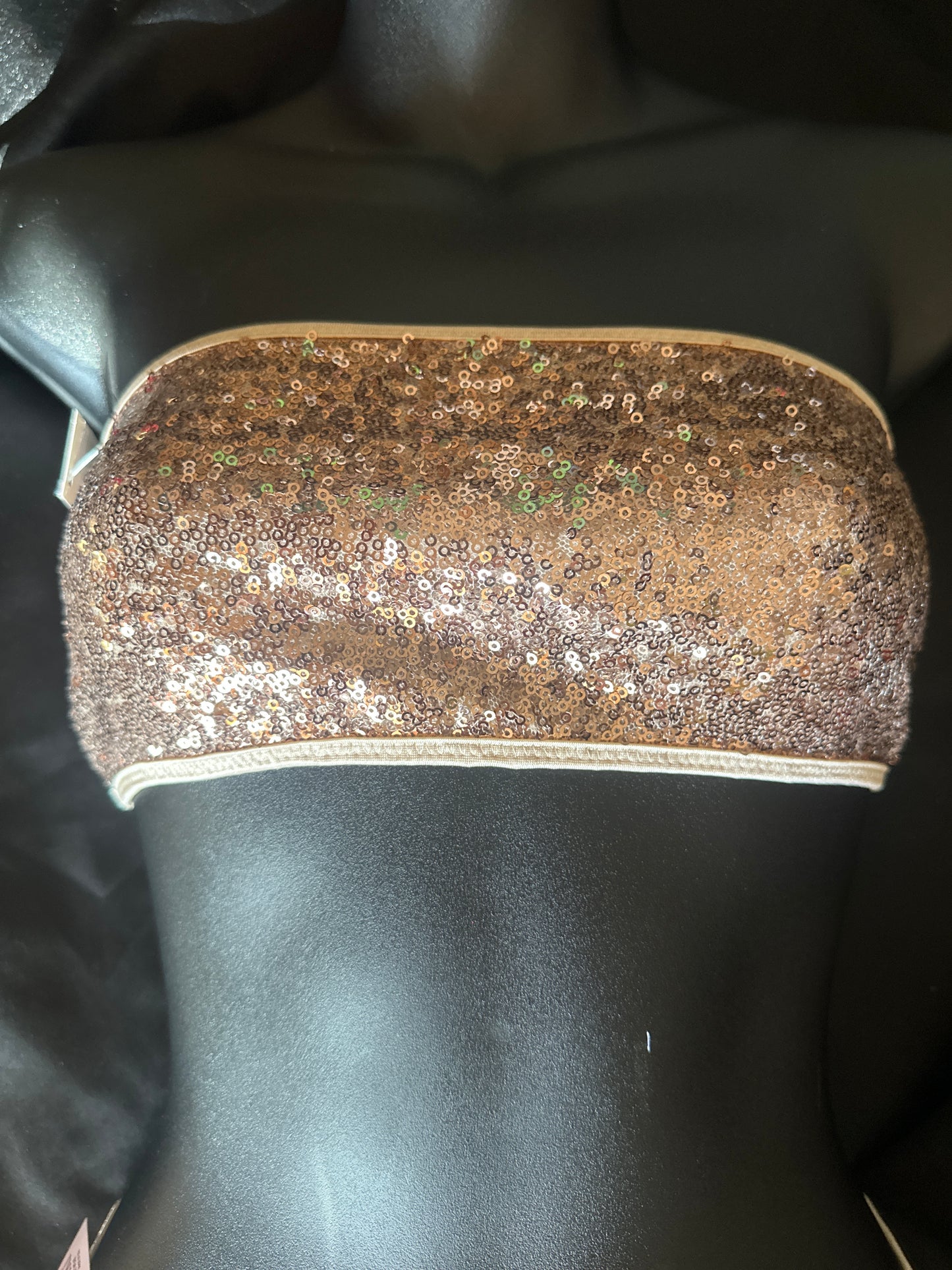 C-072 Sequin Tube Top-The Edge OK
