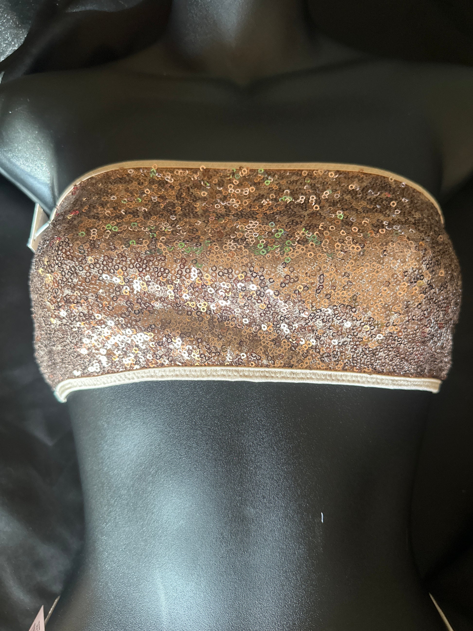 C-072 Sequin Tube Top-The Edge OK