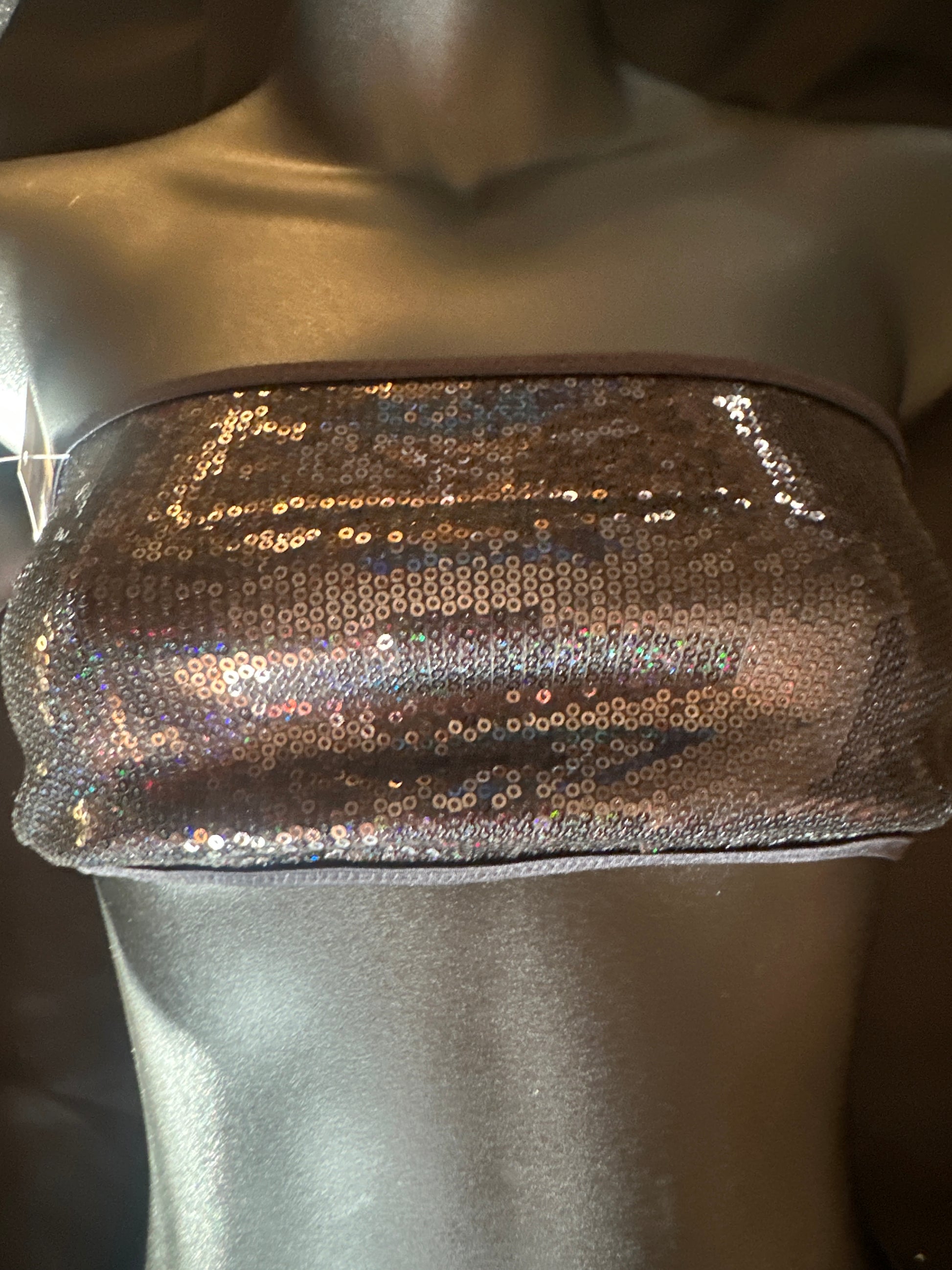 C-072 Sequin Tube Top-The Edge OK