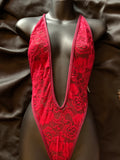 J-1806 Body Con Romper