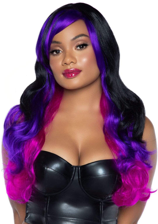 2611 24" Allure Multi Color Long Wavy Wig-The Edge OK