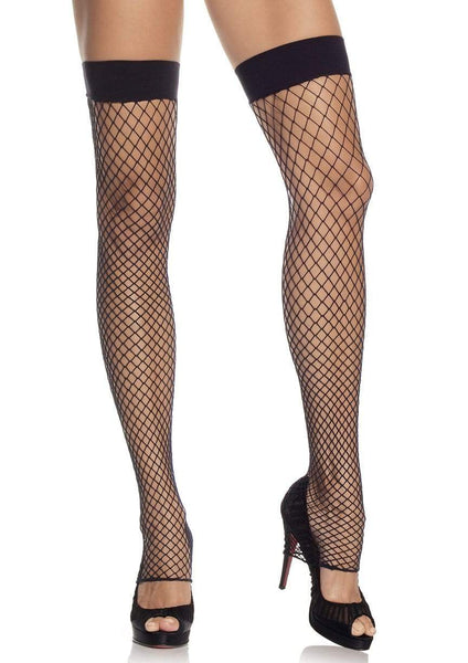 9089 Industrial Net Thigh High Leg Warmers-The Edge OK