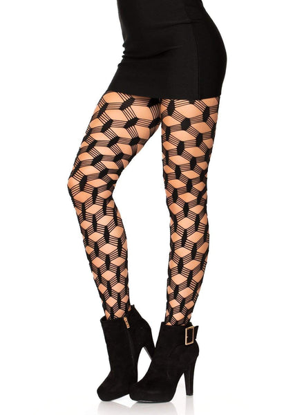 7108 Freya Hardcore Fishnet Tights