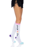 5620 Lick Me Knee Socks