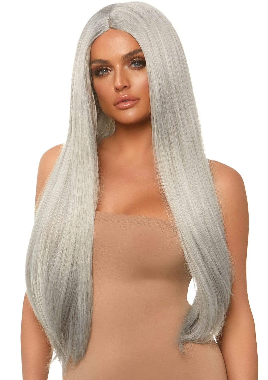 A2864 33" Long Straight Center Part Wig-The Edge OK