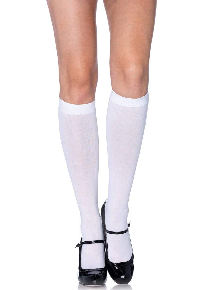 5572 Opaque Knee High Socks-The Edge OK