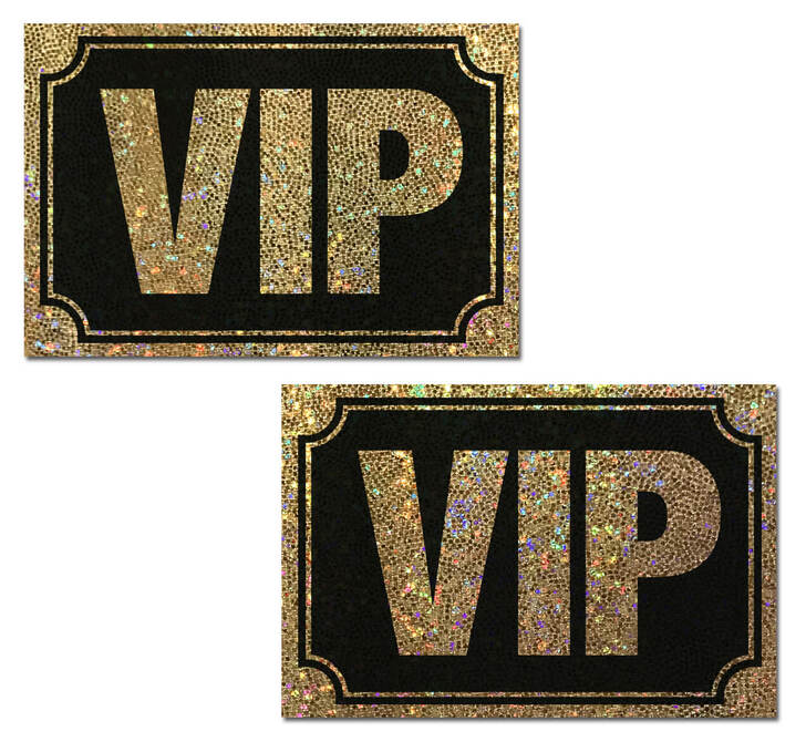 Pastease Premium Pasties VIP-The Edge OK
